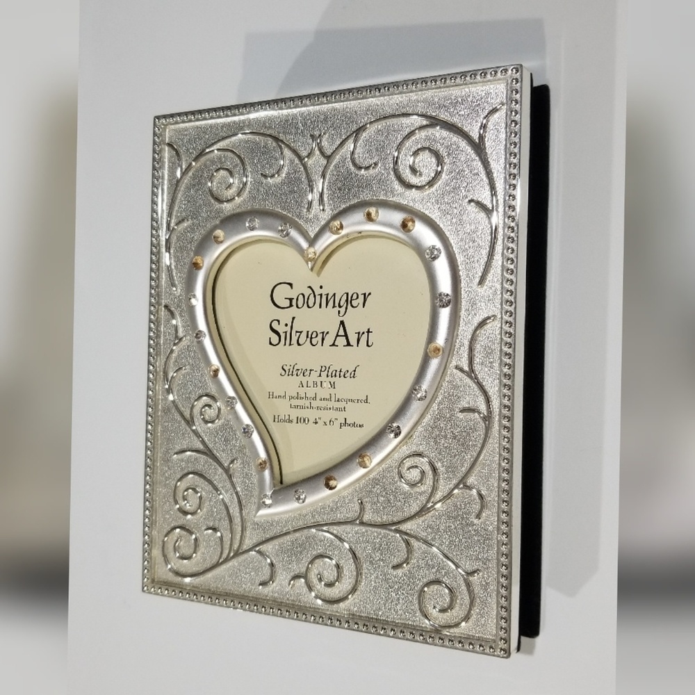Godinger Silver Art silver-plated photo album